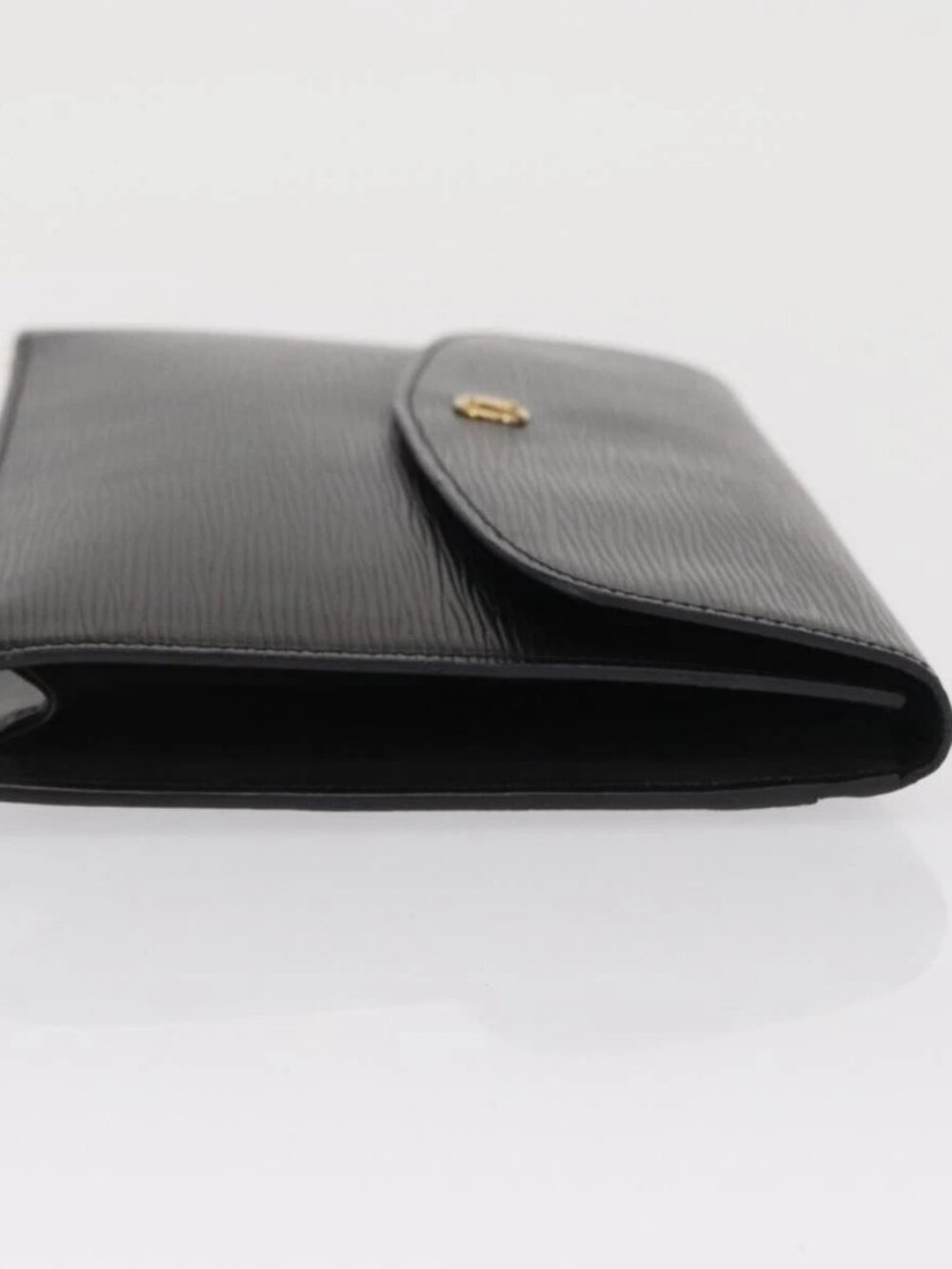 LOUIS VUITTON Epi Montaigne 27 Clutch Bag Black M52652 LV Auth 169888 - Picture 3 of 14